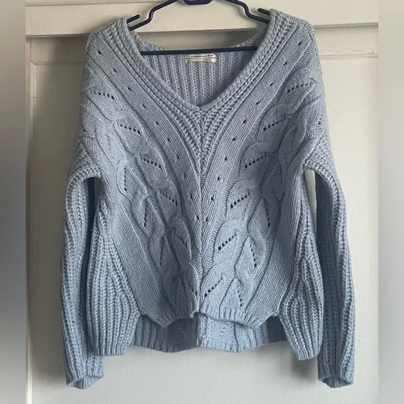 Anthropologie Ramona Cable-Knit Sweater. Pre-Owned. - Picture 7 of 13